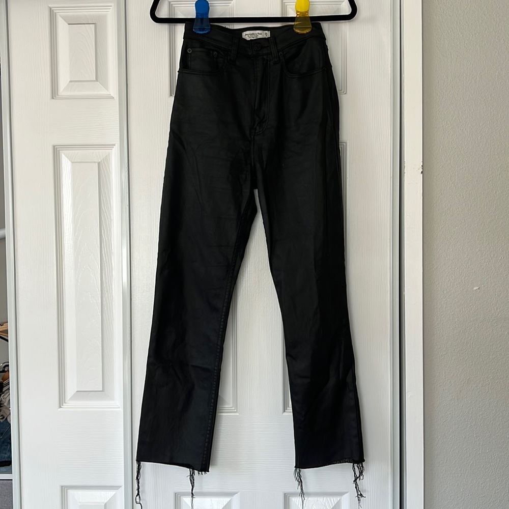 ABERCROMBIE Ankle Straight Ultra High Rise - curve love
